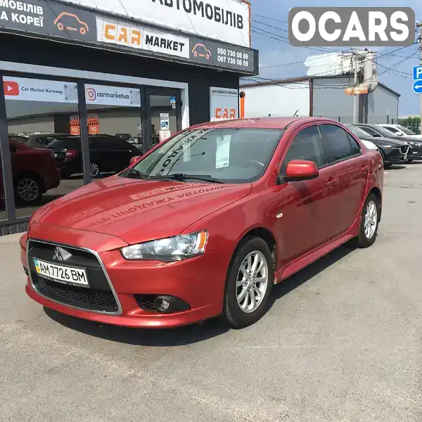 Седан Mitsubishi Lancer 2013 1.6 л. Автомат обл. Житомирська, Житомир - Фото 1/21