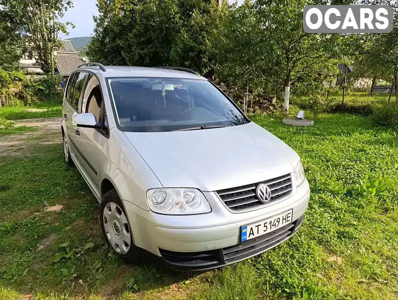 Мінівен Volkswagen Touran 2004 1.6 л. Ручна / Механіка обл. Івано-Франківська, Яремче - Фото 1/21