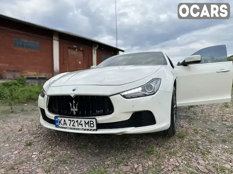 Седан Maserati Ghibli 2016 2.99 л. Автомат обл. Київська, Київ - Фото 1/21