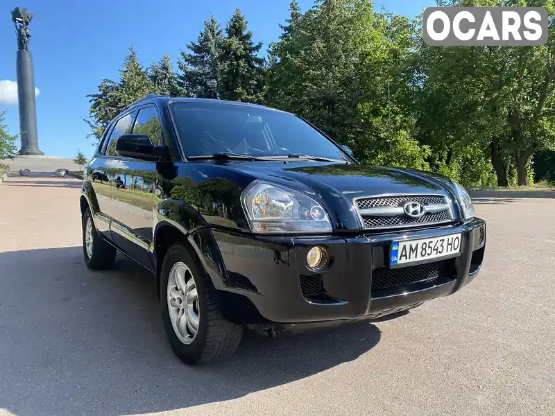 Внедорожник / Кроссовер Hyundai Tucson 2007 2 л. Ручная / Механика обл. Житомирская, Житомир - Фото 1/15