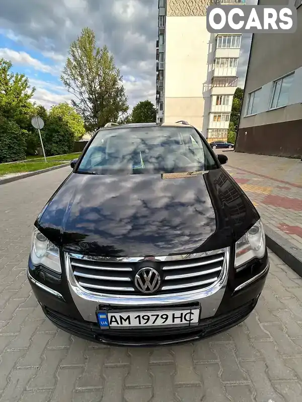 Мінівен Volkswagen Touran 2007 1.97 л. Автомат обл. Житомирська, Звягель - Фото 1/21