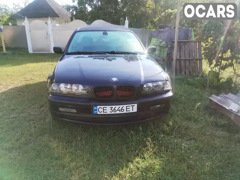 Седан BMW 3 Series 1999 1.95 л. Ручна / Механіка обл. Чернівецька, Заставна - Фото 1/8