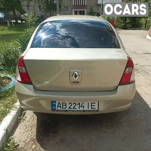 Седан Renault Clio Symbol 2008 1.4 л. Ручна / Механіка обл. Вінницька, Могилів-Подільський - Фото 1/7