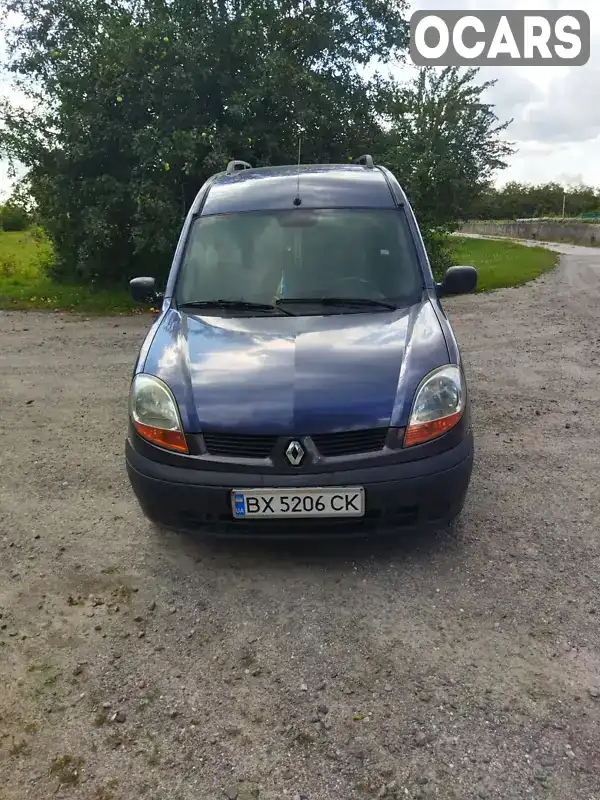 Мінівен Renault Kangoo 2004 null_content л. Ручна / Механіка обл. Хмельницька, Ізяслав - Фото 1/12