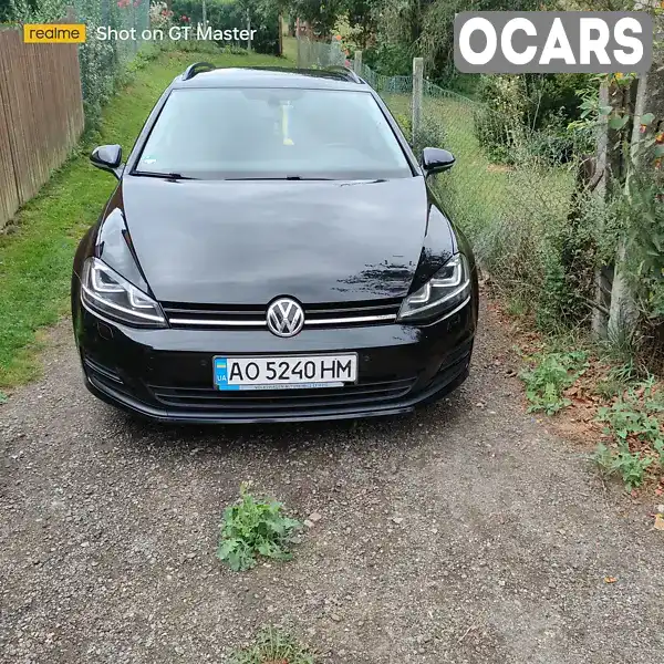 Універсал Volkswagen Golf 2014 1.97 л. Ручна / Механіка обл. Закарпатська, Свалява - Фото 1/13