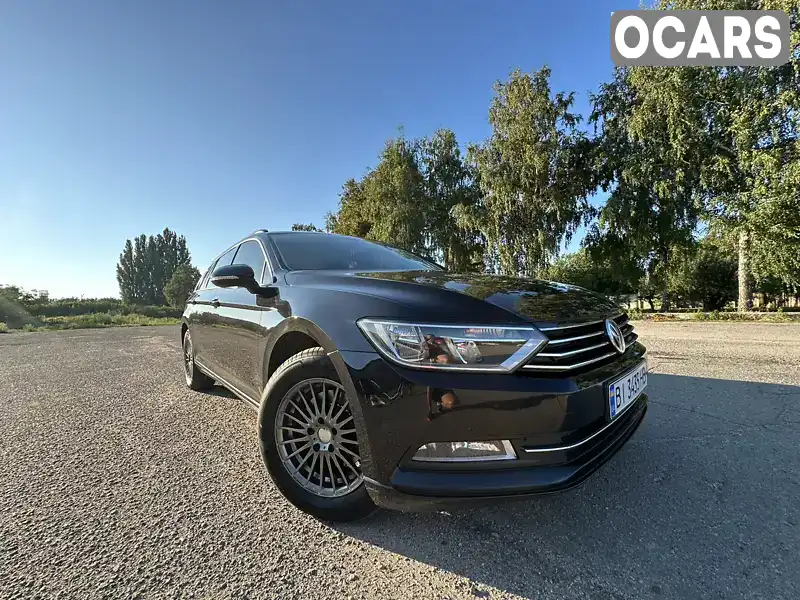 Універсал Volkswagen Passat 2016 1.6 л. Автомат обл. Полтавська, Пирятин - Фото 1/21