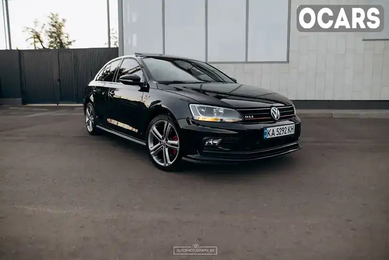 Седан Volkswagen Jetta 2015 1.98 л. Автомат обл. Киевская, Софиевская Борщаговка - Фото 1/21