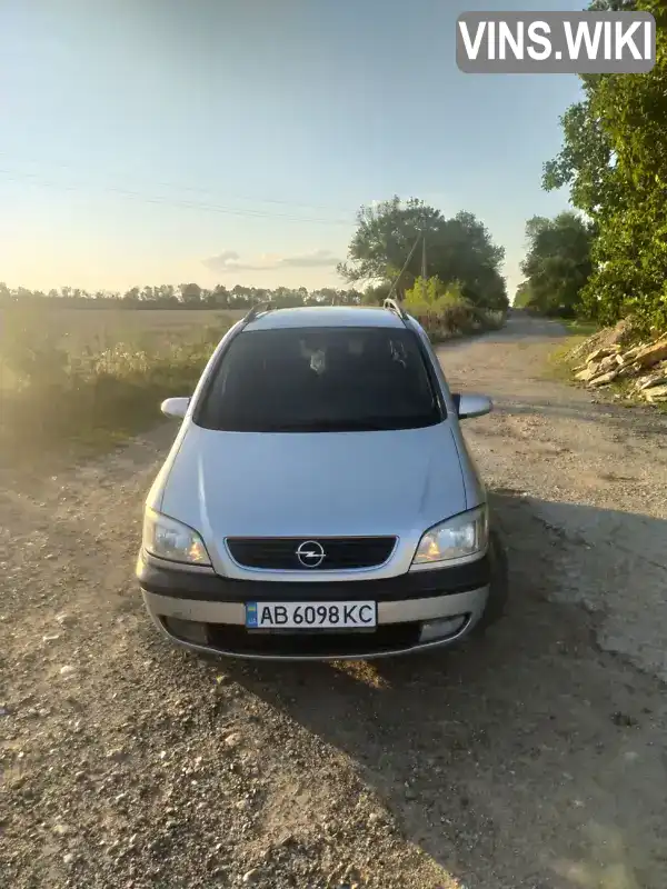 Мінівен Opel Zafira 1999 2 л. Ручна / Механіка обл. Вінницька, Могилів-Подільський - Фото 1/9