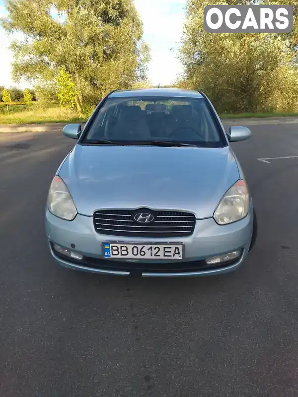 Седан Hyundai Accent 2008 1.4 л. Ручна / Механіка обл. Київська, Буча - Фото 1/20