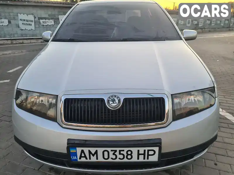 Седан Skoda Fabia 2003 1.4 л. Ручна / Механіка обл. Житомирська, Звягель - Фото 1/21