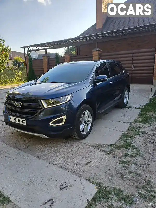 Позашляховик / Кросовер Ford Edge 2017 3.5 л. Автомат обл. Полтавська, Полтава - Фото 1/21