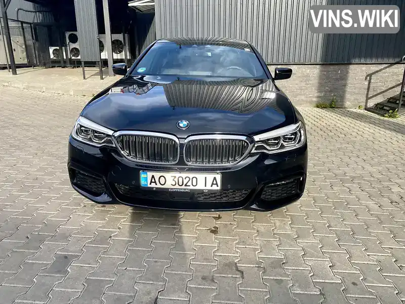 Седан BMW 5 Series 2019 2 л. Автомат обл. Закарпатська, Ужгород - Фото 1/21