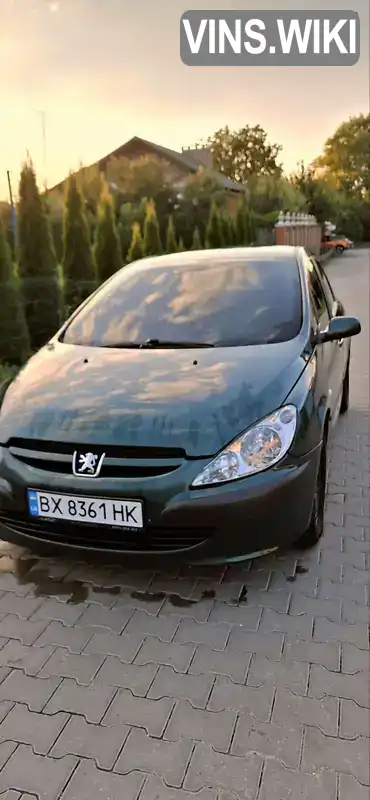 Хэтчбек Peugeot 307 2003 1.6 л. Ручная / Механика обл. Хмельницкая, Красилов - Фото 1/13