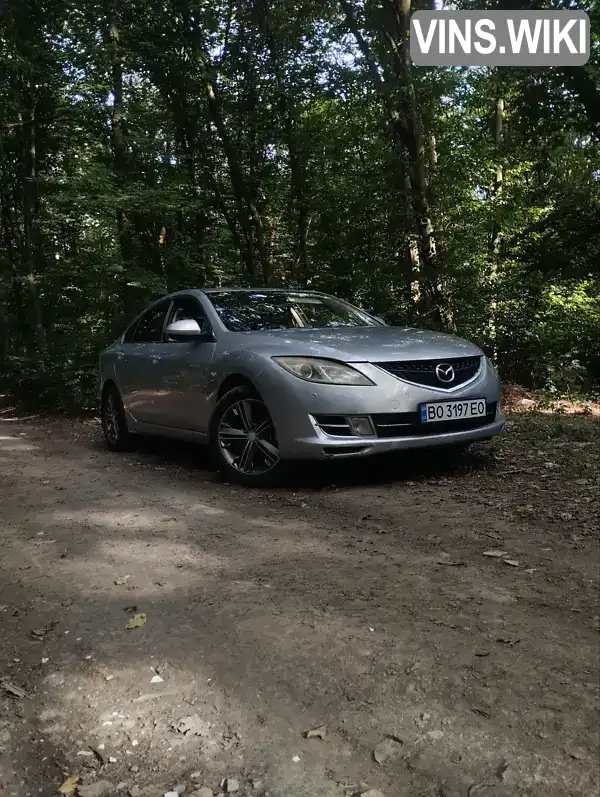 Седан Mazda 6 2008 2.49 л. Ручна / Механіка обл. Тернопільська, Борщів - Фото 1/10