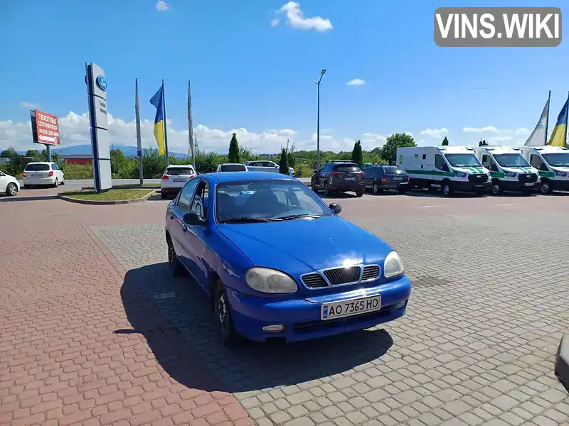 Седан Daewoo Lanos 2006 1.5 л. Ручна / Механіка обл. Закарпатська, Мукачево - Фото 1/8