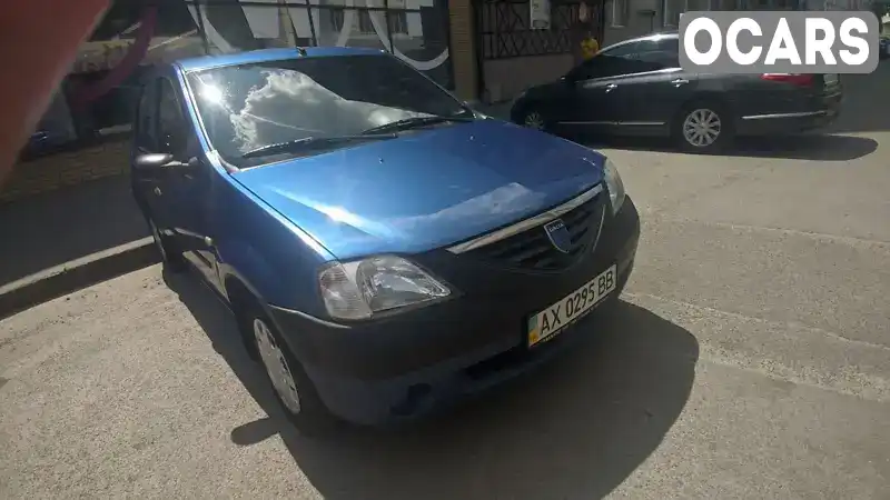 Седан Dacia Logan 2007 1.39 л. Ручна / Механіка обл. Харківська, Люботин - Фото 1/19