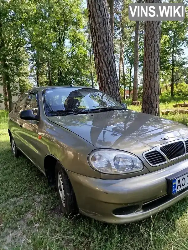 Седан Daewoo Lanos 2005 1.5 л. Ручна / Механіка обл. Закарпатська, Хуст - Фото 1/12