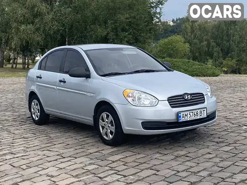 Седан Hyundai Accent 2009 1.4 л. Ручна / Механіка обл. Житомирська, Житомир - Фото 1/21