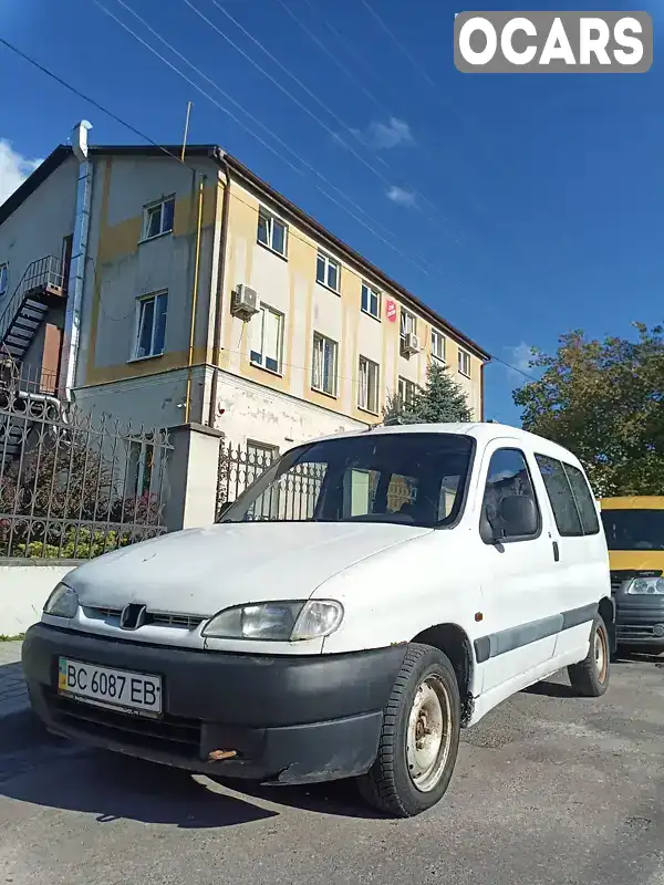 Мінівен Peugeot Partner 1999 1.91 л. Ручна / Механіка обл. Львівська, Львів - Фото 1/14