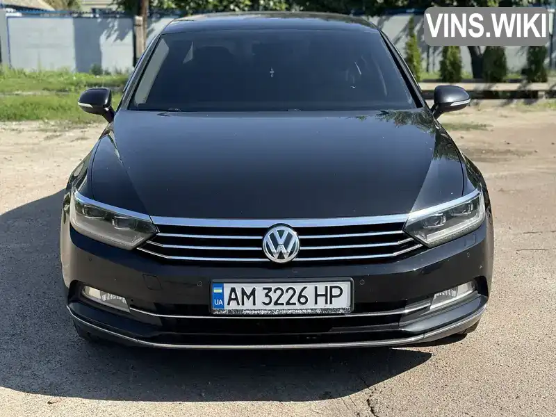 Седан Volkswagen Passat 2017 1.97 л. Автомат обл. Київська, Бровари - Фото 1/21