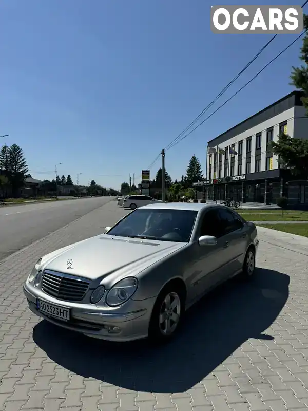 Седан Mercedes-Benz E-Class 2003 2.69 л. Автомат обл. Закарпатська, Виноградів - Фото 1/15