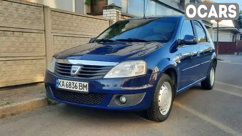 Седан Dacia Logan 2009 1.39 л. Ручная / Механика обл. Киевская, Белая Церковь - Фото 1/21