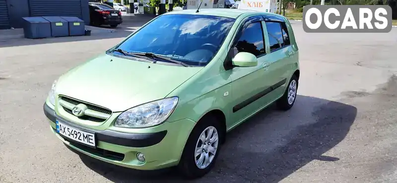 Хетчбек Hyundai Getz 2008 1.4 л. Ручна / Механіка обл. Харківська, Харків - Фото 1/20