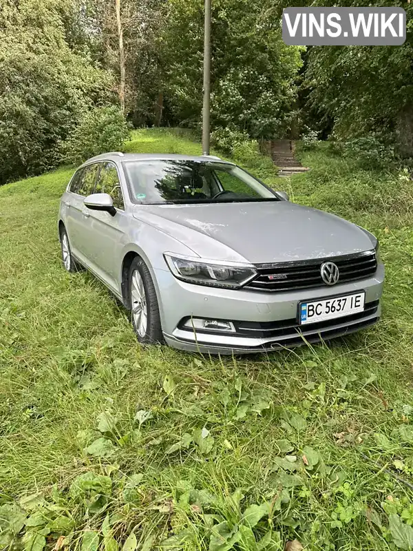 Універсал Volkswagen Passat 2016 1.97 л. Робот обл. Львівська, Городок - Фото 1/21