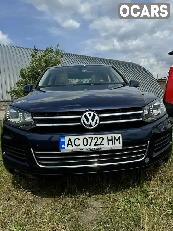 Позашляховик / Кросовер Volkswagen Touareg 2012 2.97 л. Автомат обл. Волинська, Луцьк - Фото 1/20