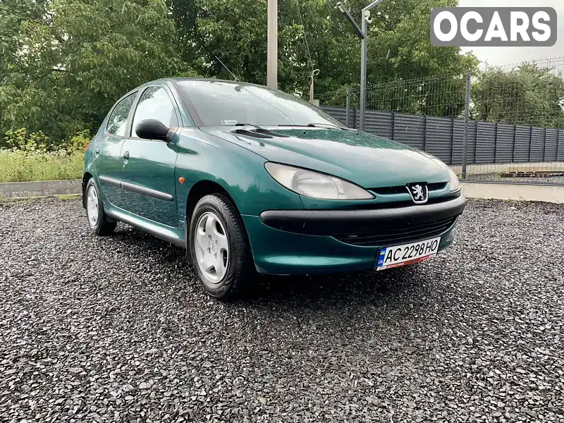 Хетчбек Peugeot 206 1999 1.36 л. Ручна / Механіка обл. Волинська, Луцьк - Фото 1/19