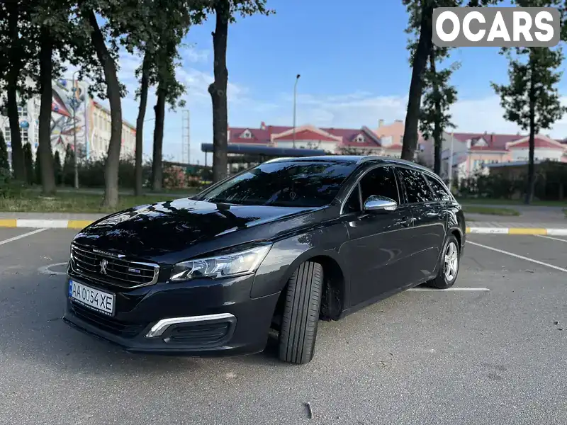 Універсал Peugeot 508 2016 1.56 л. Автомат обл. Київська, Київ - Фото 1/13