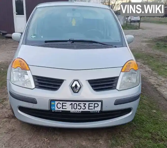 Хэтчбек Renault Modus 2004 1.15 л. Ручная / Механика обл. Черновицкая, Кицмань - Фото 1/5