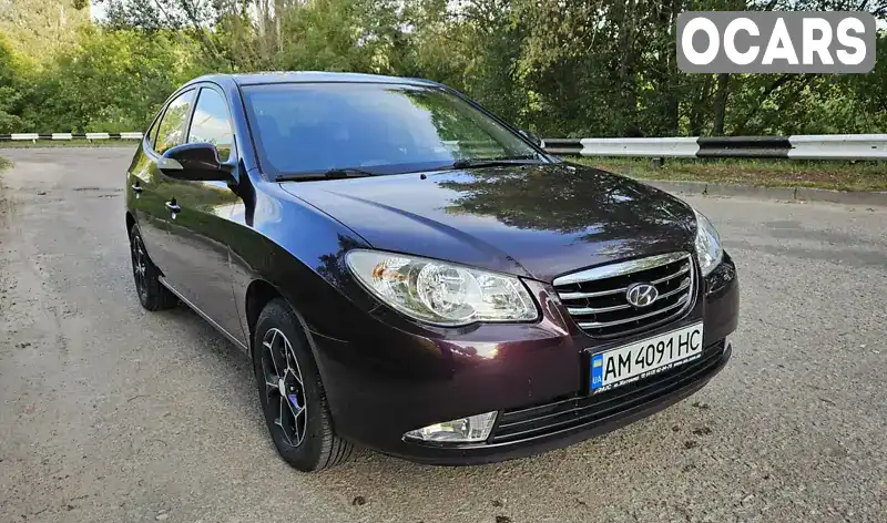 Седан Hyundai Elantra 2010 1.6 л. Автомат обл. Житомирська, Житомир - Фото 1/19