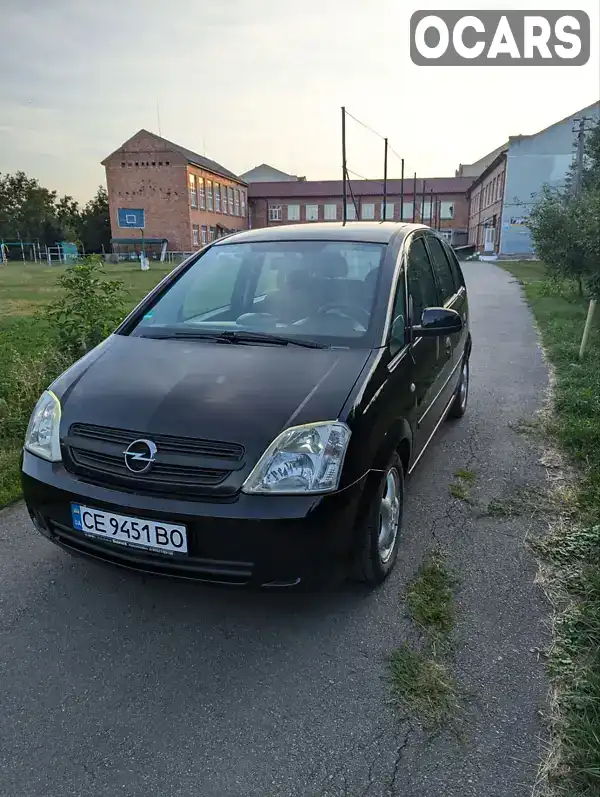 Мікровен Opel Meriva 2003 1.6 л. Ручна / Механіка обл. Чернівецька, Новоселиця - Фото 1/7