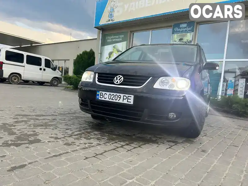 Минивэн Volkswagen Touran 2006 1.97 л. Автомат обл. Львовская, Самбор - Фото 1/21