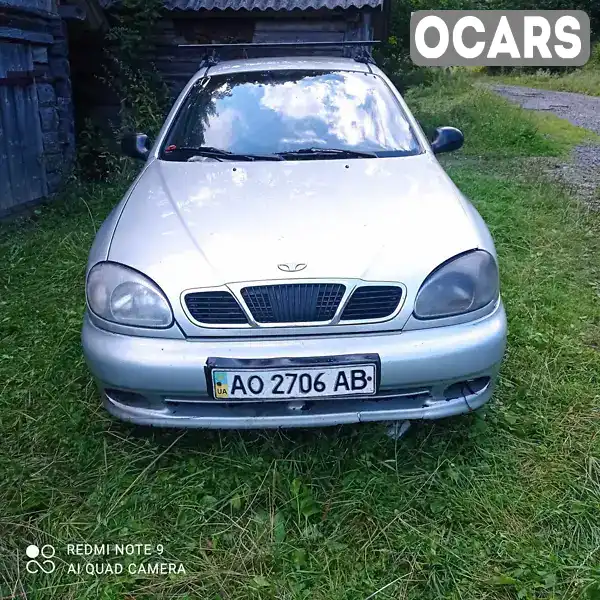 Седан Daewoo Lanos 2001 1.3 л. обл. Закарпатська, Міжгір'я - Фото 1/12