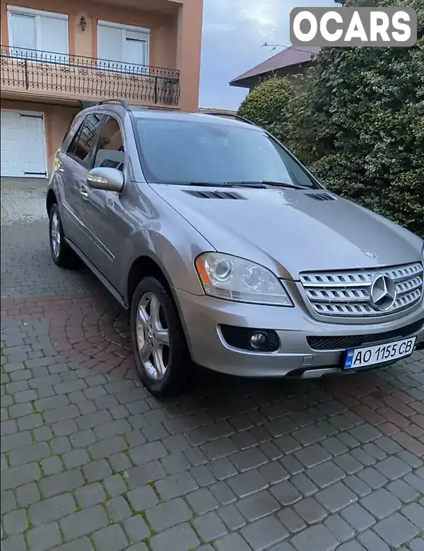 Позашляховик / Кросовер Mercedes-Benz M-Class 2008 null_content л. Автомат обл. Закарпатська, Берегове - Фото 1/15