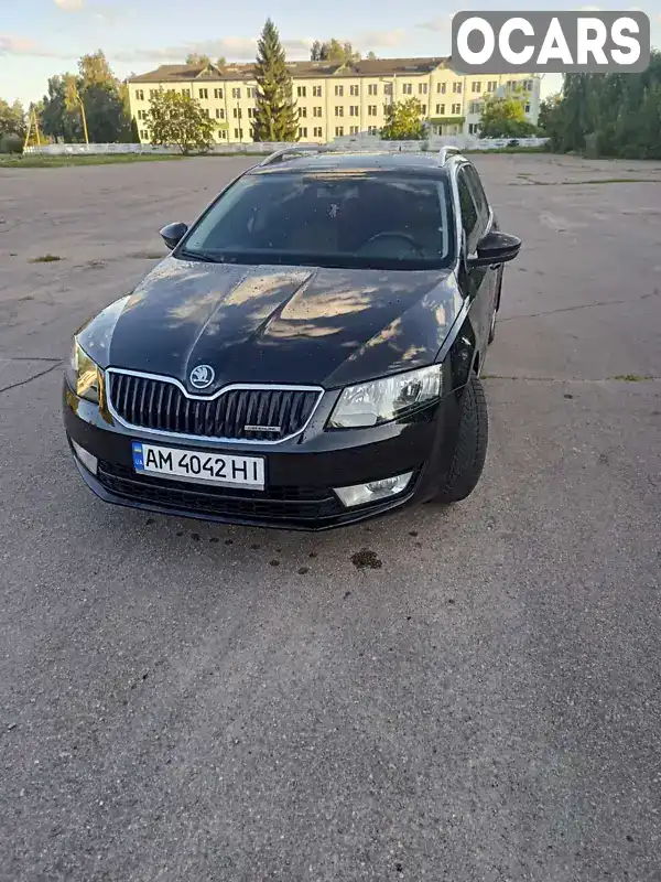 Універсал Skoda Octavia 2014 1.6 л. Ручна / Механіка обл. Житомирська, Ємільчине - Фото 1/12