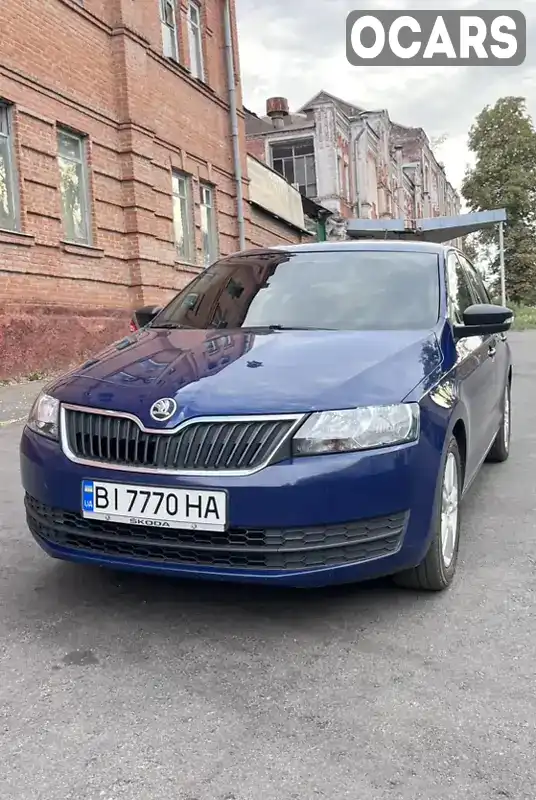 Ліфтбек Skoda Rapid 2016 1.4 л. Ручна / Механіка обл. Полтавська, Полтава - Фото 1/21