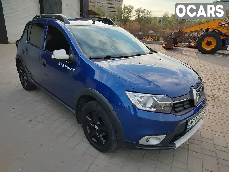 Хетчбек Renault Sandero 2020 1.5 л. Ручна / Механіка обл. Запорізька, Запоріжжя - Фото 1/21