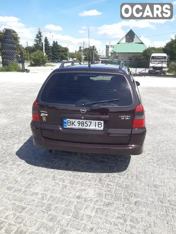 W0L0JBF35Y1035797 Opel Vectra 2000 Универсал 1.8 л. Фото 2