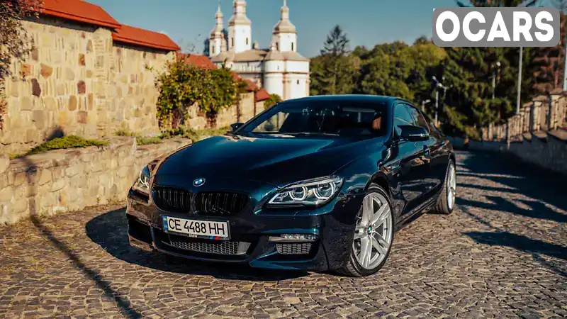 Купе BMW 6 Series Gran Coupe 2015 2.99 л. Автомат обл. Черновицкая, Черновцы - Фото 1/21