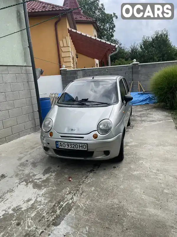 Хетчбек Daewoo Matiz 2006 0.8 л. Ручна / Механіка обл. Закарпатська, Мукачево - Фото 1/7