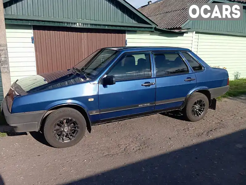 Седан ВАЗ / Lada 21099 2007 1.6 л. Ручна / Механіка обл. Чернігівська, Ніжин - Фото 1/8