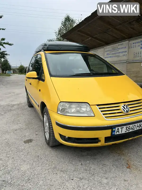 Минивэн Volkswagen Sharan 2004 1.9 л. Ручная / Механика обл. Хмельницкая, Каменец-Подольский - Фото 1/10