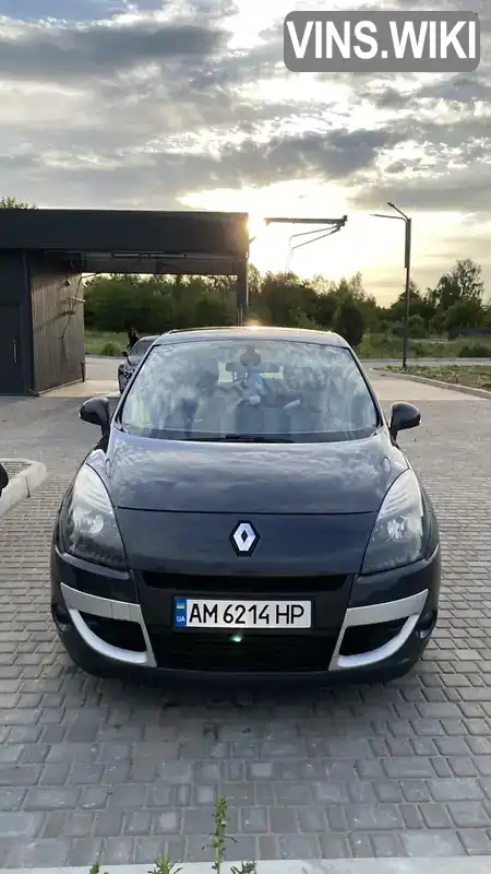 Минивэн Renault Scenic 2010 1.46 л. Робот обл. Житомирская, Барановка - Фото 1/21