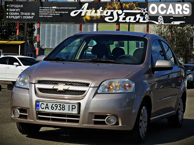 Седан Chevrolet Aveo 2008 1.6 л. Ручная / Механика обл. Черкасская, Черкассы - Фото 1/17