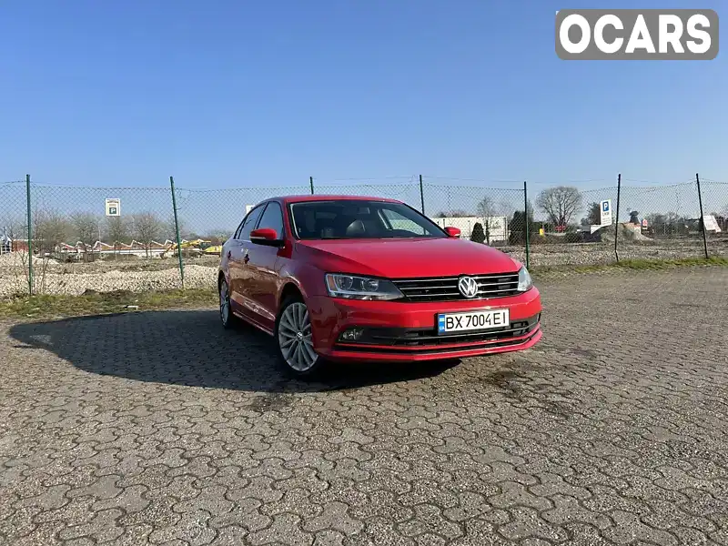 Седан Volkswagen Jetta 2014 1.8 л. Типтронік обл. Хмельницька, Хмельницький - Фото 1/21