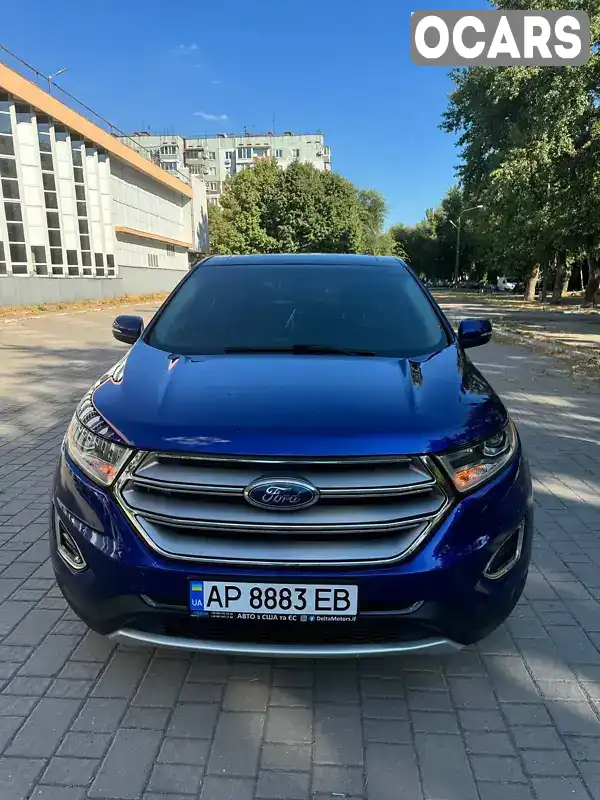 Позашляховик / Кросовер Ford Edge 2015 2 л. Автомат обл. Запорізька, Запоріжжя - Фото 1/12