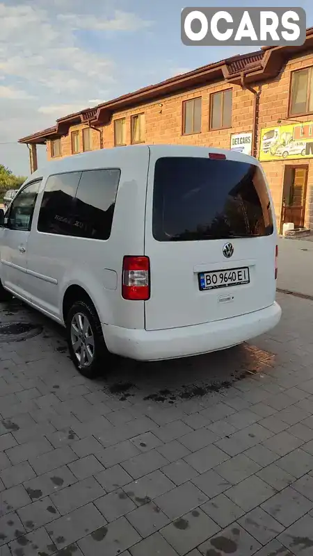 Мінівен Volkswagen Caddy 2009 1.9 л. Ручна / Механіка обл. Тернопільська, Ланівці - Фото 1/8